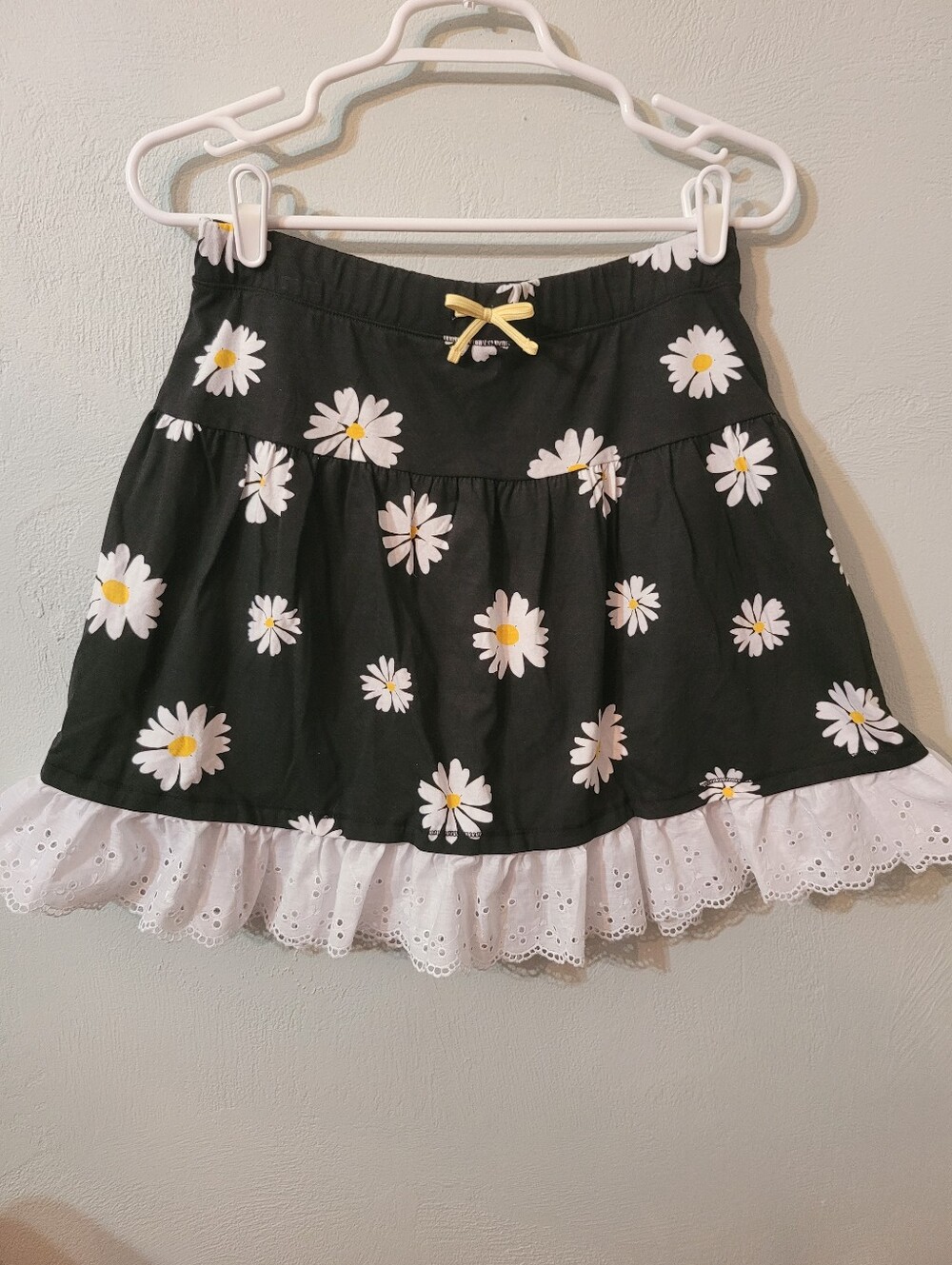Wonder Nation Girl Cute Ruffle Daisy Flower Print Skirt Size XL!!